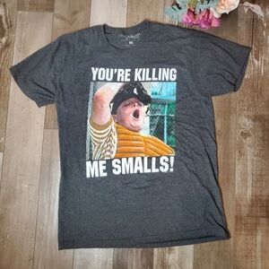 The Sandlot Men's Gray Graphic T-Shirt You're Killing Me Smalls Short Sleeve